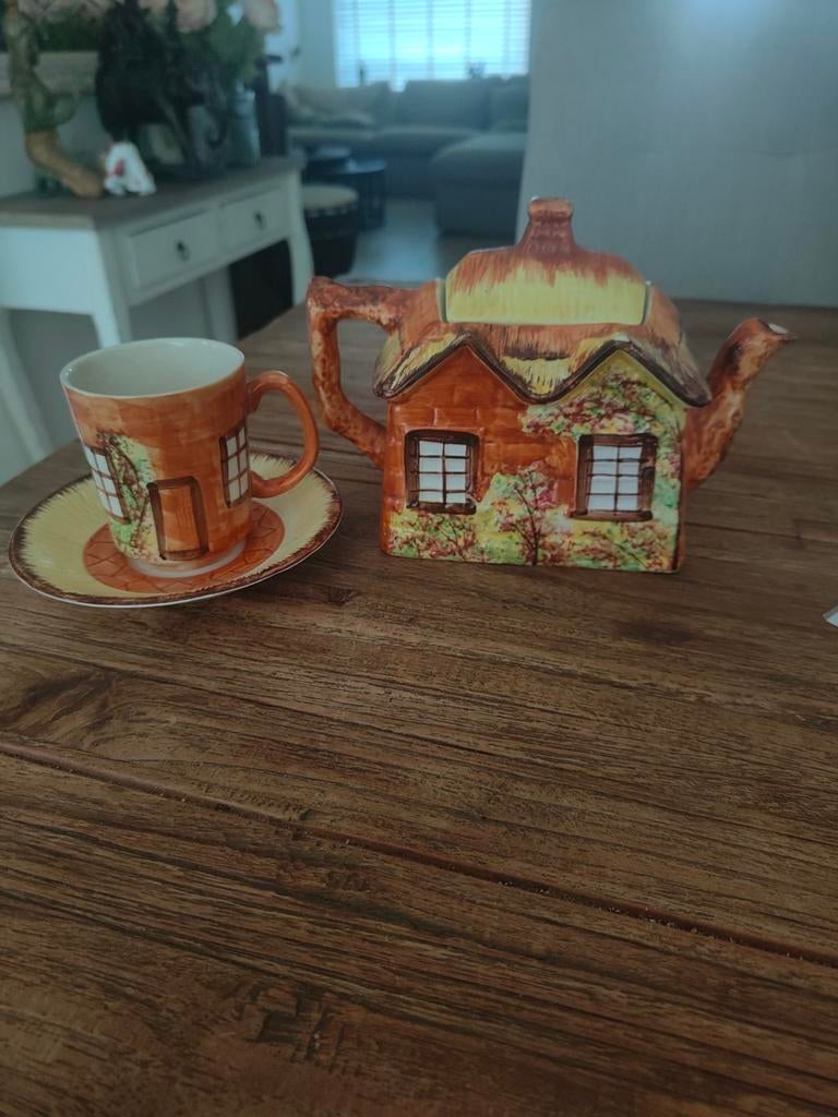 Vintage Price Kensington Theepot Kop Schotel, Ophalen of Verzenden, Zo goed als nieuw, Overige stijlen, Kop(pen) en/of Schotel(s)