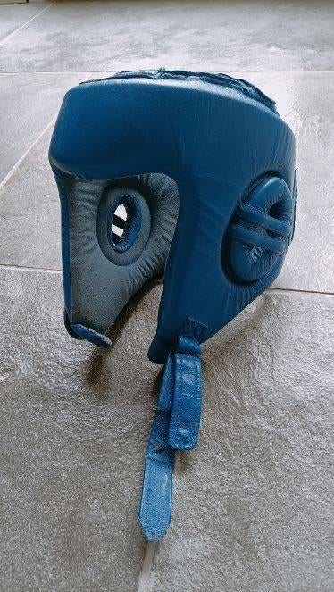 Hoofdbescherming Boxhelm maat s Merk Wesing (blauw), Ophalen of Verzenden, Gebruikt, Bokshelm