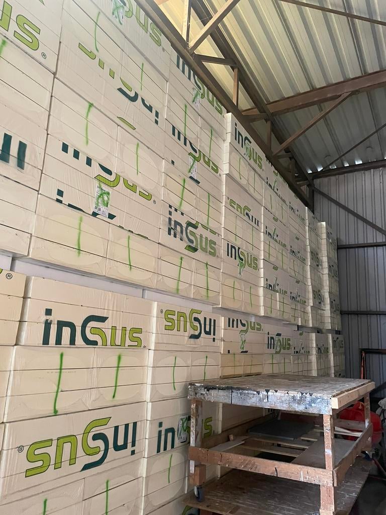 Pir isolatie 13 cm dik 130mm platen 1,20x0,60