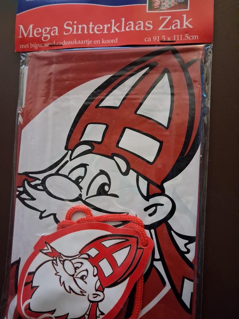 Mega sinterklaas zak partij, Diversen, Sinterklaas, Ophalen of Verzenden, Nieuw