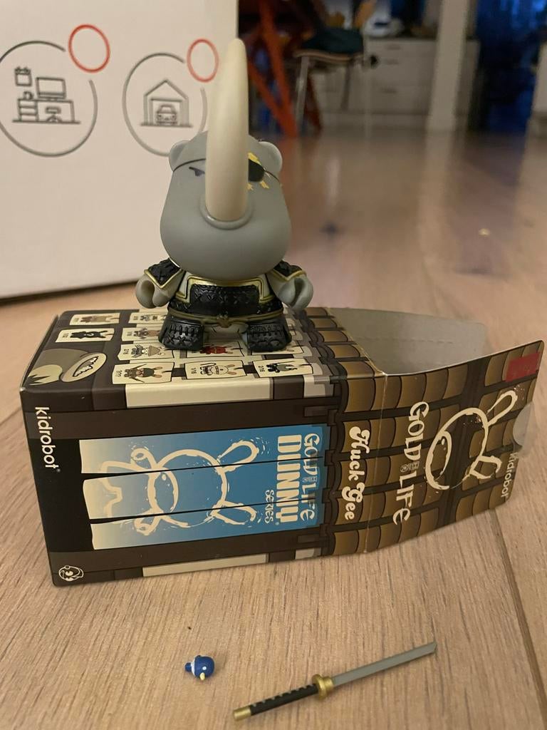 Gold Life Dunny Kidrobot - Zeldzaam!, Ophalen of Verzenden, Gebruikt