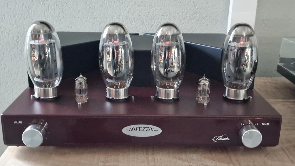 Geïntegreerde buizenversterker 2x45W, Audio, Tv en Foto, Buizenversterkers, Ophalen, Versterker