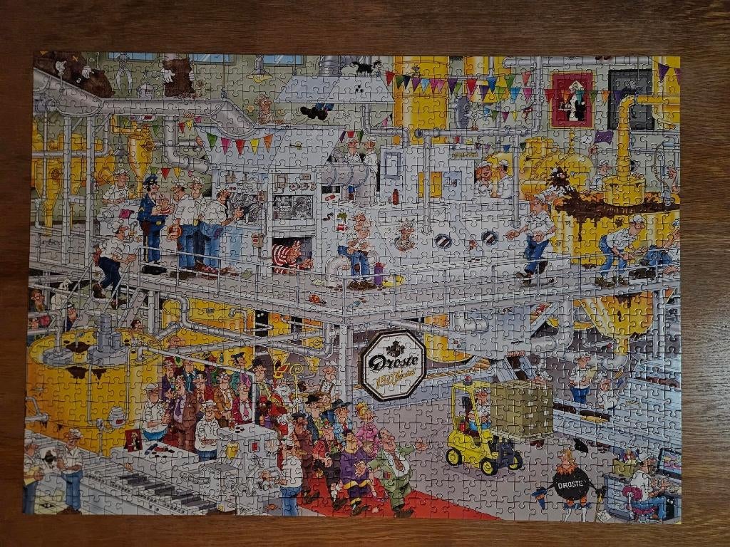 Jan van Haasteren, Hobby en Vrije tijd, Denksport en Puzzels, Ophalen of Verzenden, 500 t/m 1500 stukjes, Zo goed als nieuw, Legpuzzel