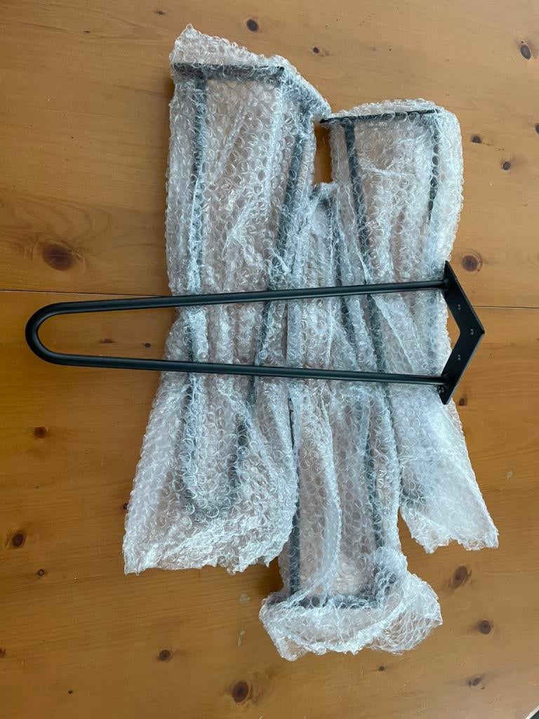 Hairpin tafelpoten 4 stuks NIEUW, Ophalen, Overige typen, Nieuw, Minder dan 100 cm