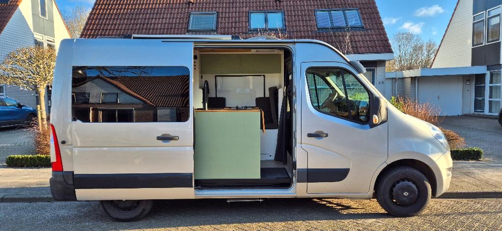 Renault Master L2H2 buscamper, Caravans en Kamperen, Overige merken, Tot en met 3, Particulier, 5 tot 6 meter