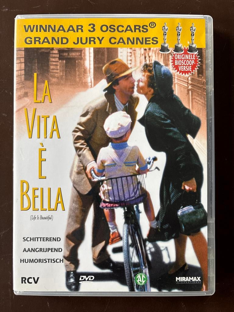 La Vita è Bella - DVD, Alle leeftijden, Ophalen of Verzenden, Zo goed als nieuw, Drama