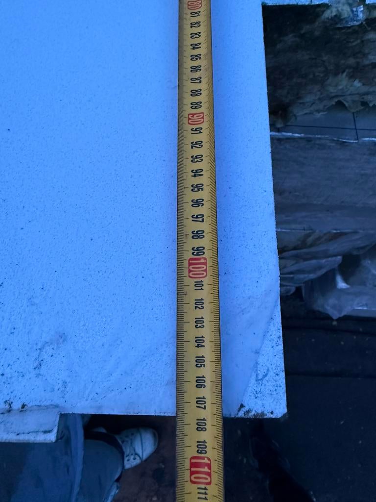 Massieve Granieten Raamdorpel / Vensterbank, 100 tot 150 cm, Hardsteen, Vensterbanken, Ophalen of Verzenden