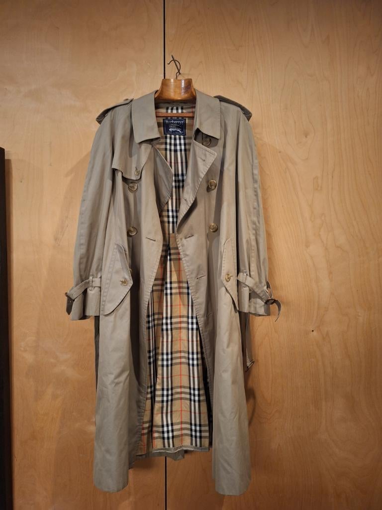 Vintage Burberrys Trenchcoat maat 54 (L/XL) NIEUW, Beige, Ophalen of Verzenden, Zo goed als nieuw, Burberry's