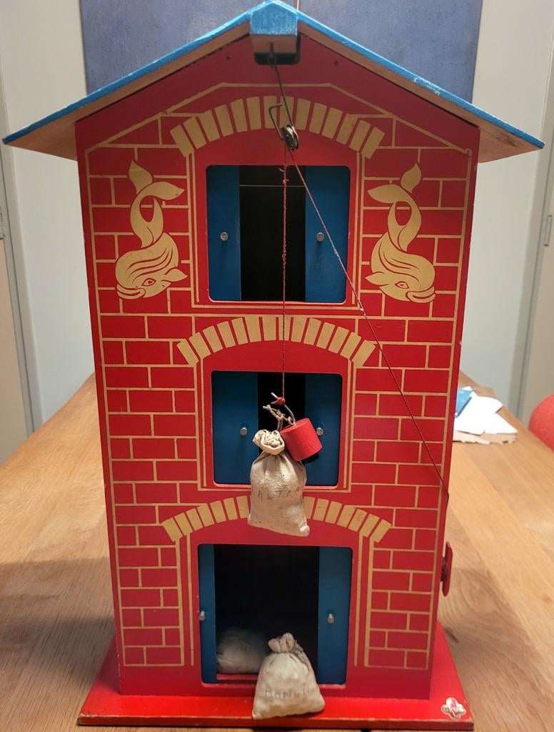 Vintage Okwa Houten Pakhuis - Jaren '60, Ophalen