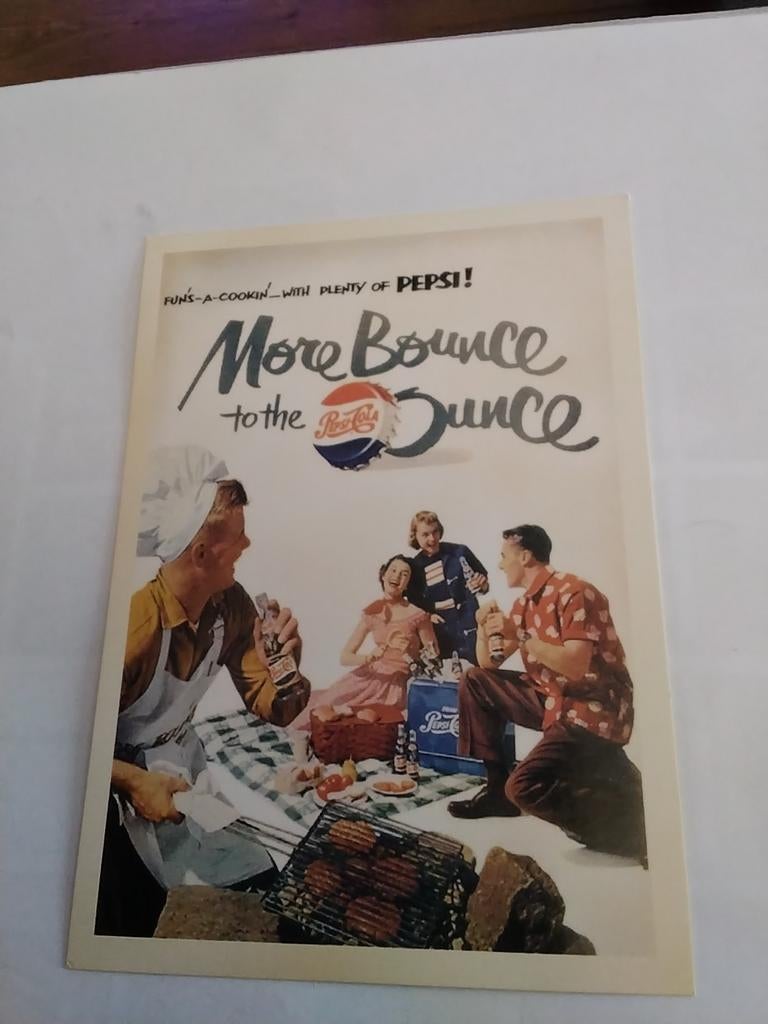 MORE BOUNCE TO THE PEPSI COLA.., Ophalen of Verzenden, 1960 tot 1980