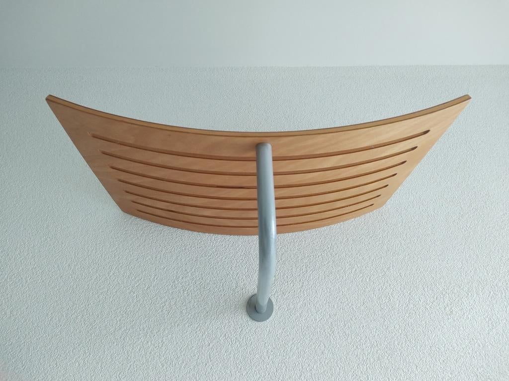 Wandkapstok met hoedenplank, Wandkapstok, Gebruikt, Ophalen of Verzenden, Minder dan 100 cm