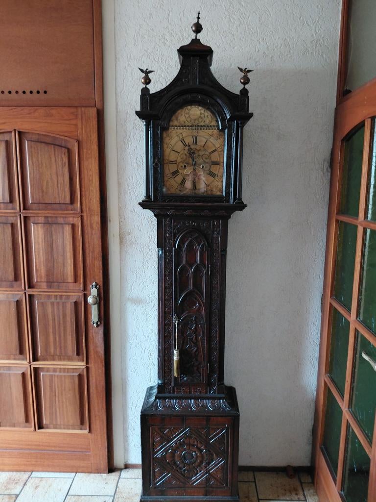 Engels staand horloge, Antiek en Kunst, Ophalen