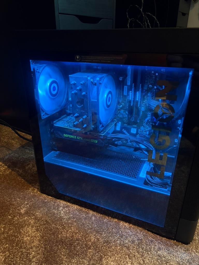 Mid-end 1440 gaming pc (lenovo legion), Computers en Software, Desktop Pc's, Refurbished, 4 Ghz of meer, SSD, 16 GB, Met videokaart