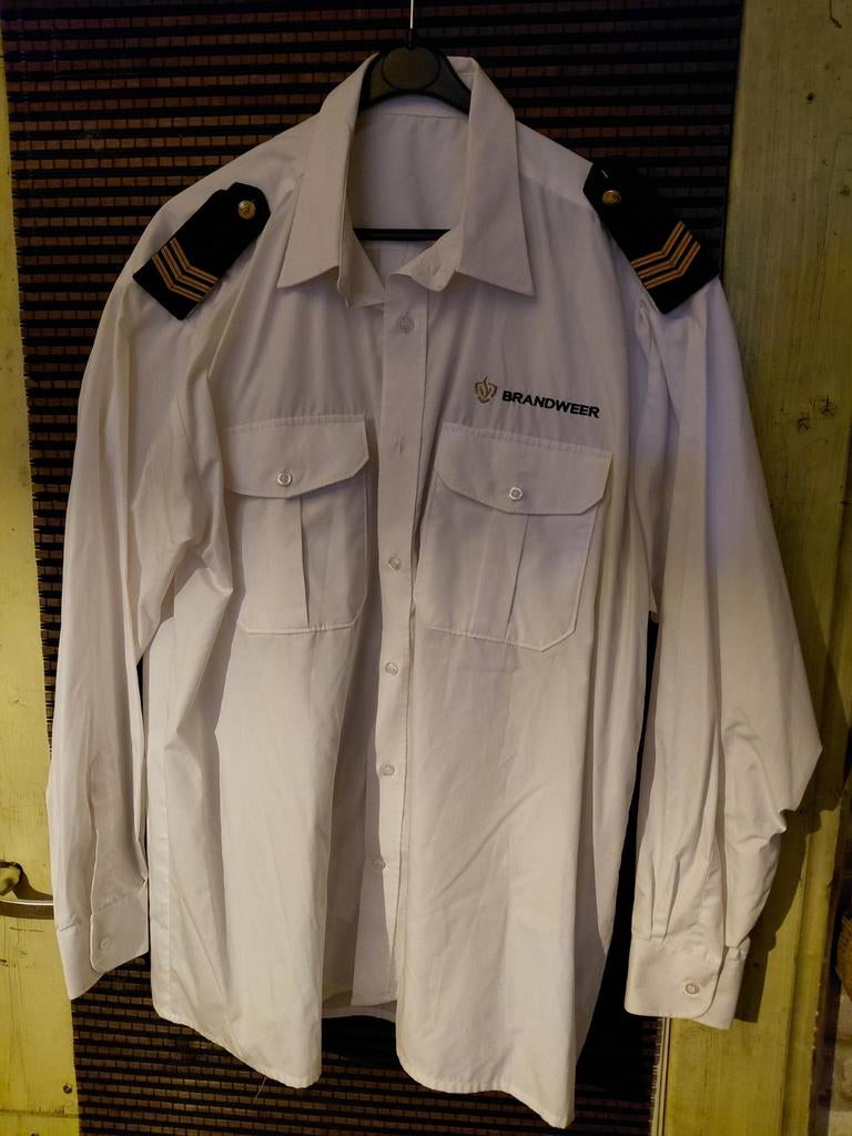 Brandweer overhemd, Ophalen of Verzenden