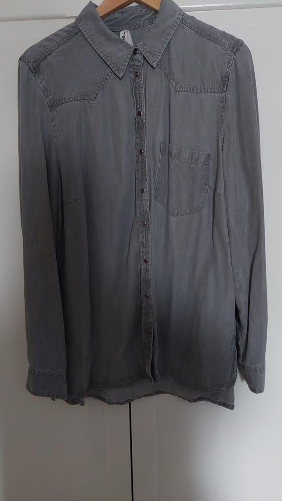 Grijze dames blouse xxl, Ophalen, Maat 46/48 (XL) of groter, Miss Etam, Grijs