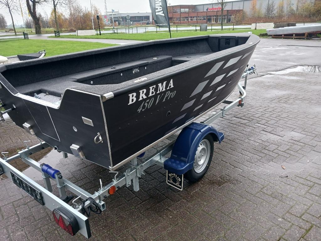 Brema 450 V pro aluminium visboot op voorraad!, Watersport en Boten, Ophalen, 30 tot 50 pk, Nieuw, Aluminium