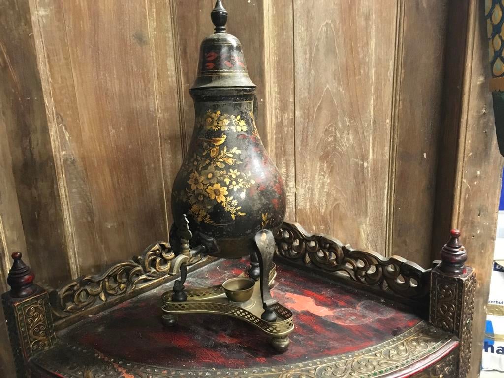 Antiek, kraantjes pot, decoratief, Antiek en Kunst, Ophalen of Verzenden