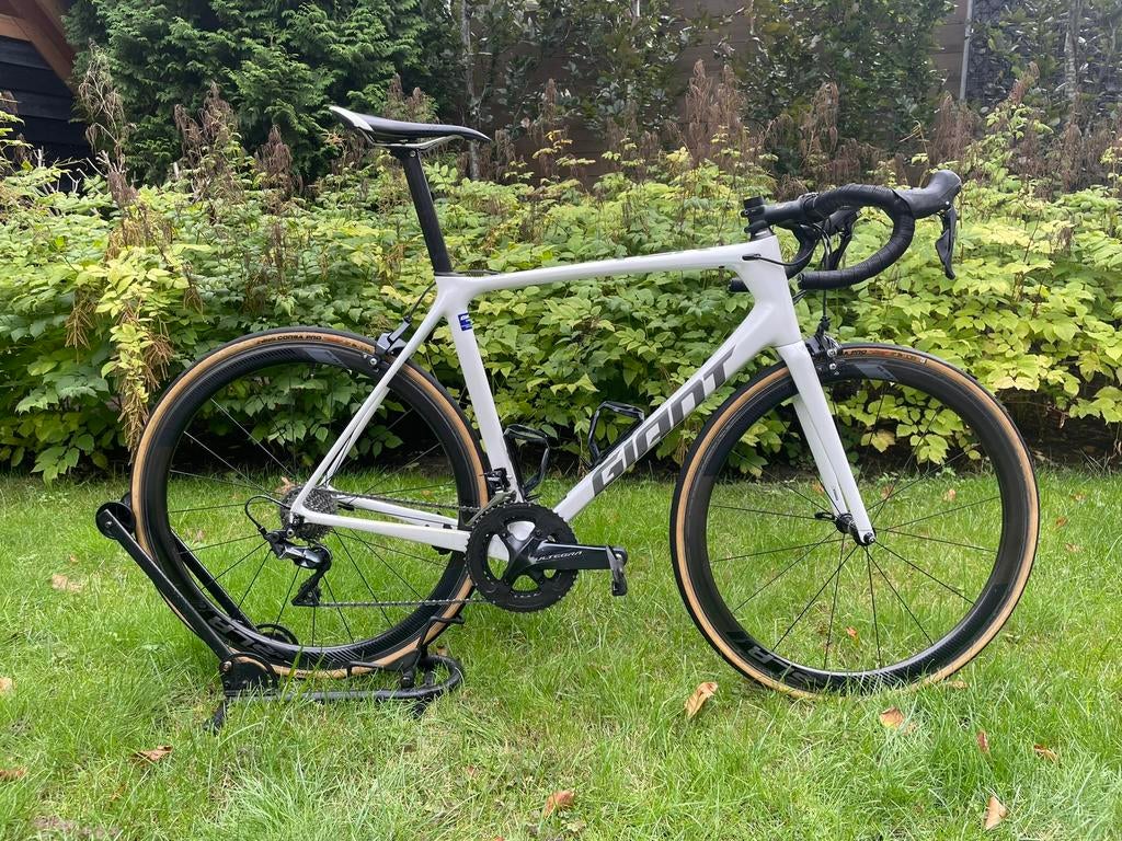 Racefiets Giant TCR, Fietsen en Brommers, Fietsen | Racefietsen, Ophalen, Gebruikt, Carbon, Giant