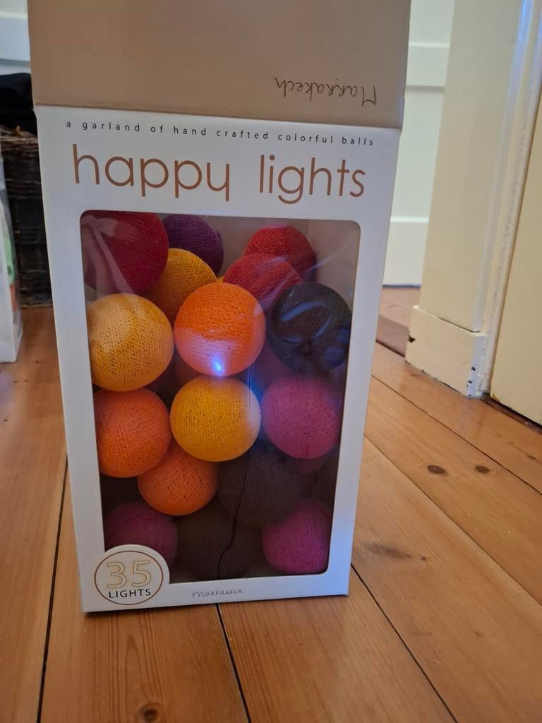 Te koop; Happy lights, Huis en Inrichting, Lampen | Hanglampen, Nieuw, Minder dan 50 cm, Ophalen of Verzenden