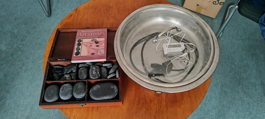 Hotstone set, Ophalen, Zo goed als nieuw, Hotstone