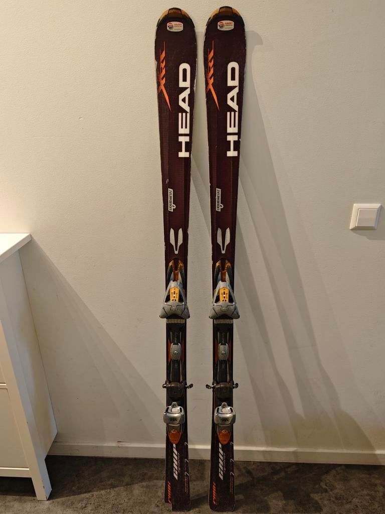 Head XRC 1400i chip ski's - 163cm, Ophalen, 160 tot 180 cm, Gebruikt, Carve