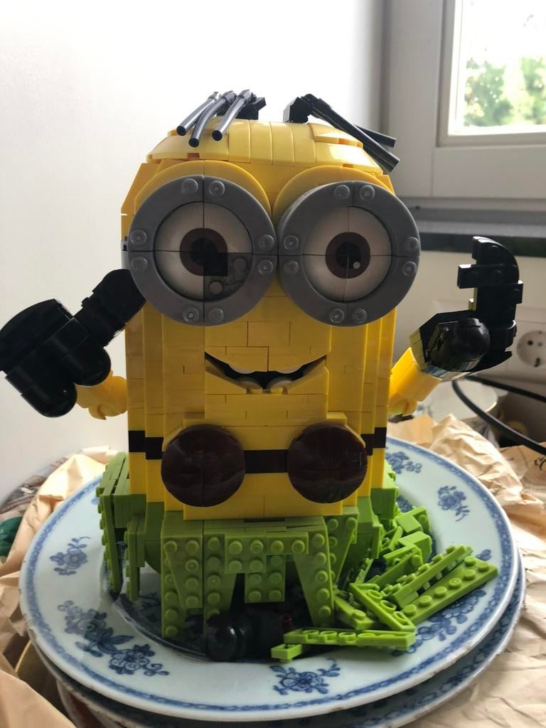 Minons  mega blocks 668 stukjes, Ophalen, Overige figuren, Zo goed als nieuw, Overige typen