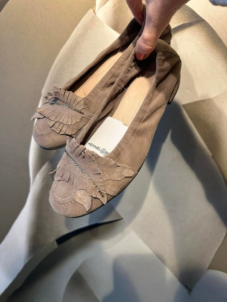 Kennel&Schmenger suede ballerinas mt 37,5, Yves Saint Laurent, Zo goed als nieuw, Hogl, Guiseppe Zanotti
