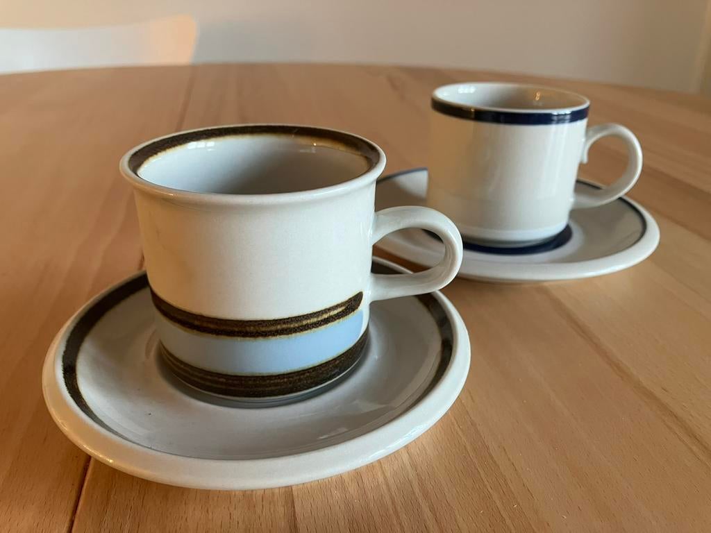 Arabia kop en schotels, Ophalen of Verzenden