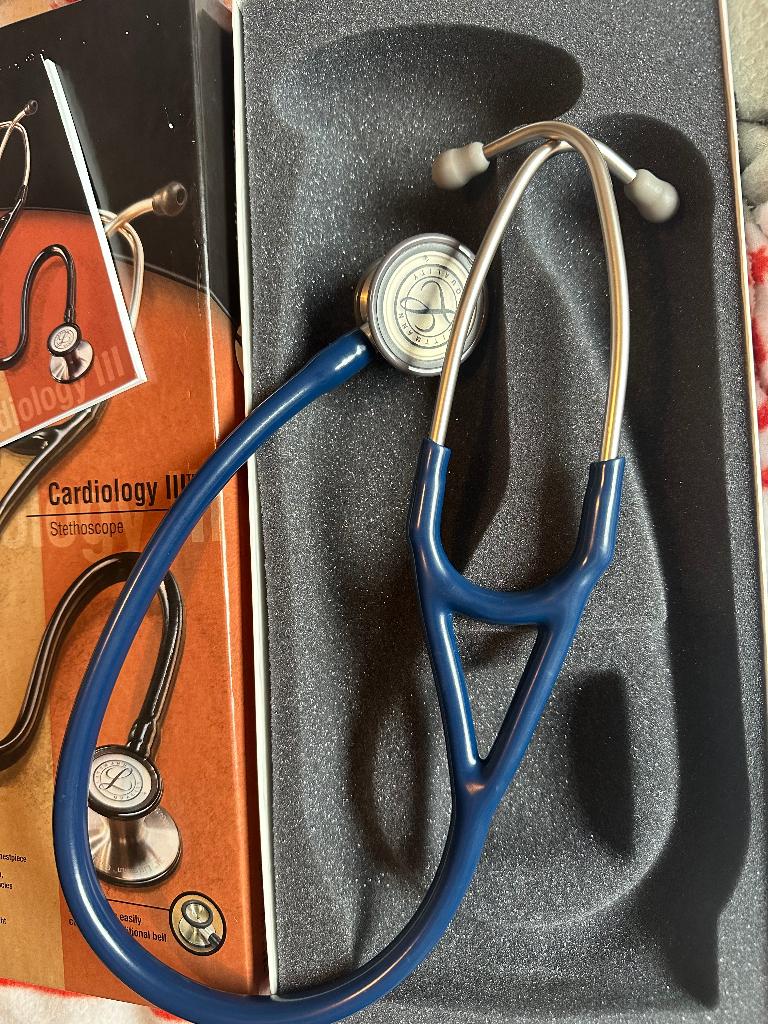 Littmann cardiology stethoscoop, Diversen, Verpleegmiddelen, Verzenden, Zo goed als nieuw