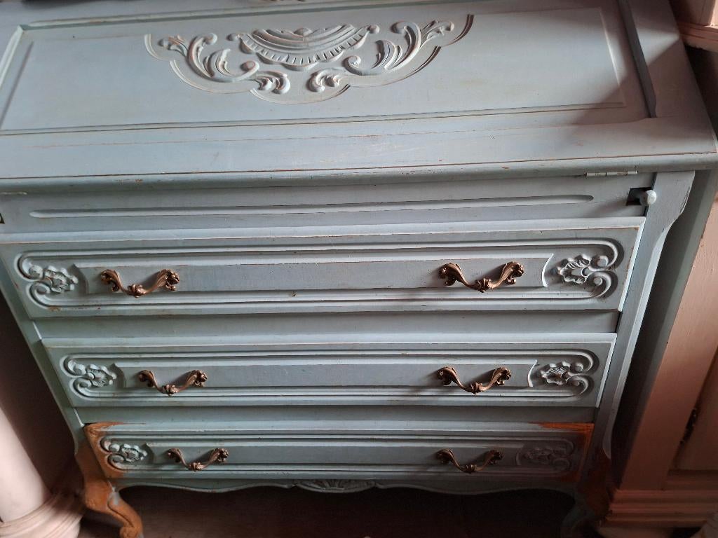 Brocante secretaire, Huis en Inrichting, Kasten | Secretaires, Ophalen of Verzenden, Gebruikt