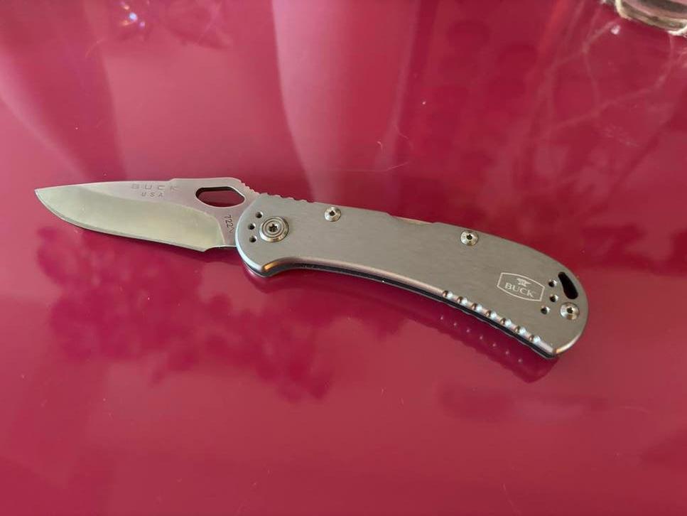 Buck USA Type 722 Spitfire zakmes, Ophalen of Verzenden, Zo goed als nieuw