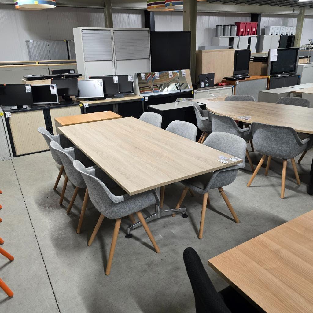 VEPA Felt kantoorstoelen / wachtkamerstoelen PET flessen, Huis en Inrichting, Stoelen, Ophalen, Gebruikt, Grijs, Vijf, Zes of meer stoelen