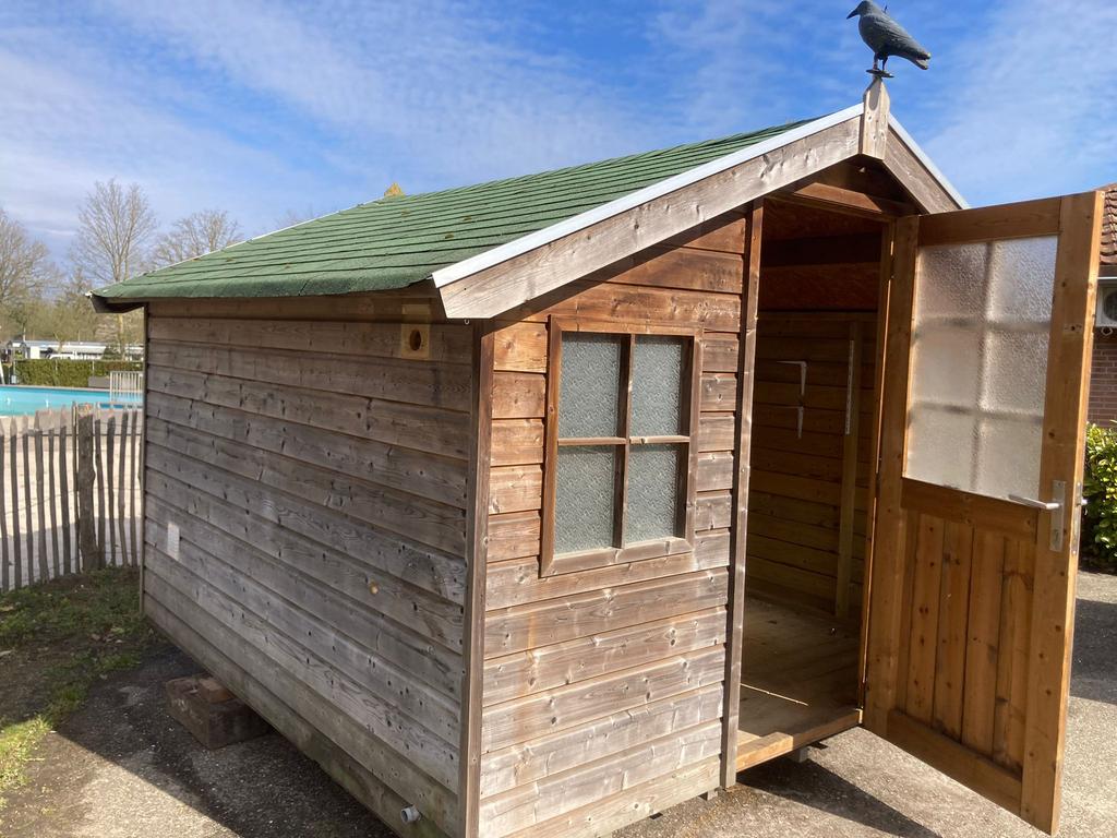 Tuinhuis 305 x 305, Ophalen, Gebruikt, 250 tot 500 cm