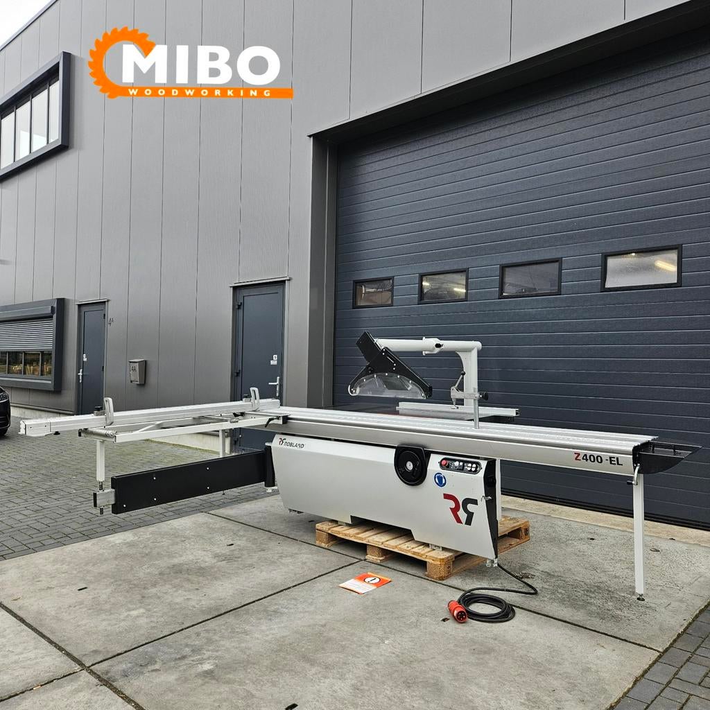 Robland formaatzaag 3800mm Z400 ** als nieuw ** Garantie, Doe-het-zelf en Verbouw, 70 mm of meer, Overige typen, Ophalen of Verzenden