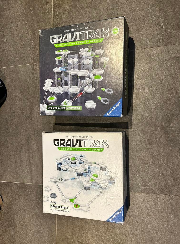 GraviTrax starter set en GraviTrax starter set vertical, Ophalen, Gebruikt, Bouwen