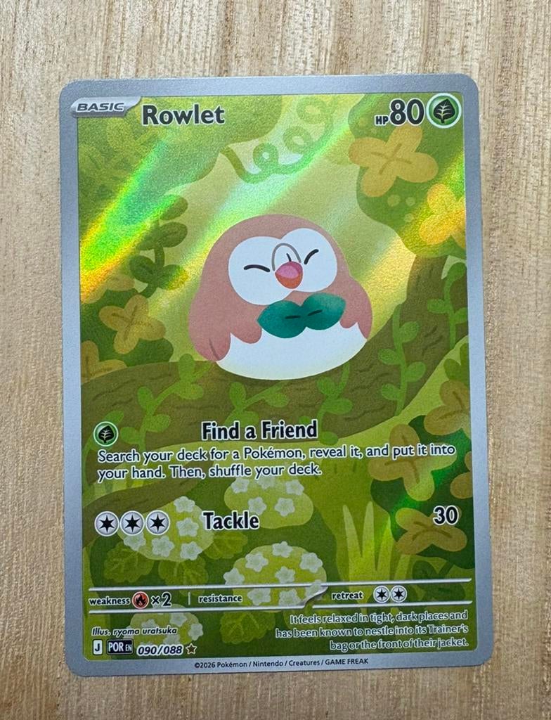 Rowlet - 090/088 - Perfect Order - IR - Pokémon, Ophalen of Verzenden, Zo goed als nieuw