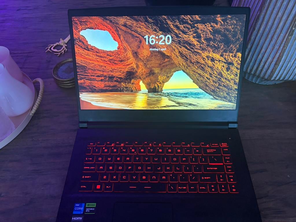 MSI Thin GF63 12UC Gaming Laptop – i7 / 16GB RAM / RTX 3050, 15 inch, Verzenden, Zo goed als nieuw, Gaming