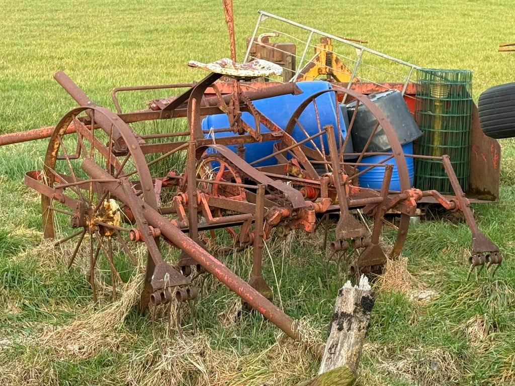 Grondschaaf kunstmesstrooien vork schudder, Tuin en Terras, Grasmaaiers, Ophalen, 50 cm of meer