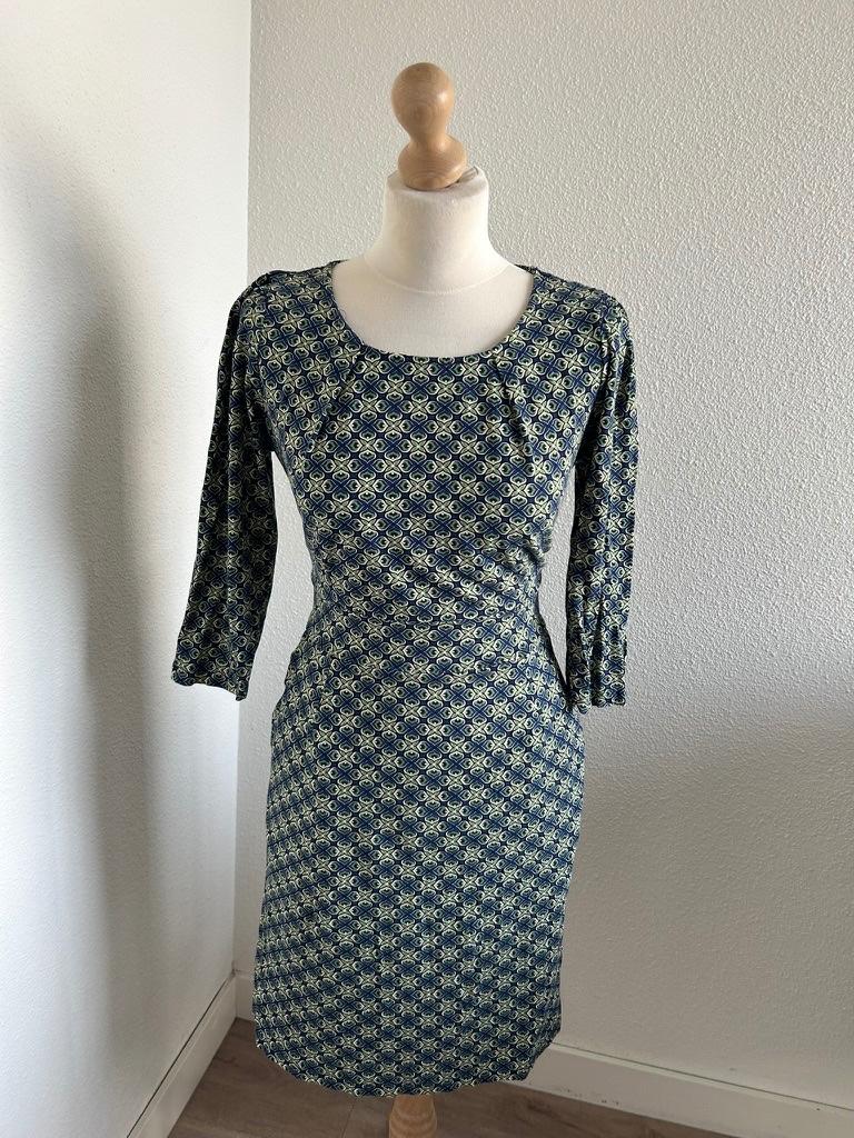 King Louie maat L retro mona jurk 3153, Maat 42/44 (L), Ophalen of Verzenden, Zo goed als nieuw, Knielengte