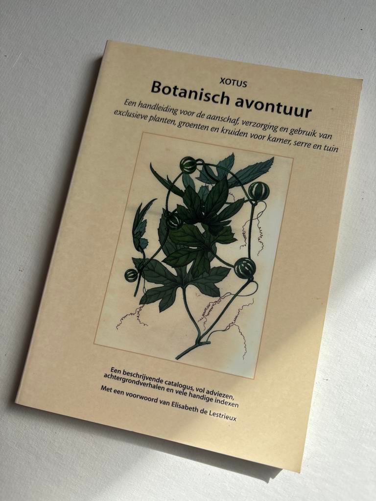 Botanisch avontuur XOTUS planten groenten kruiden tuin, Boeken, Ophalen of Verzenden, Zo goed als nieuw, Bloemen, Planten en Bomen
