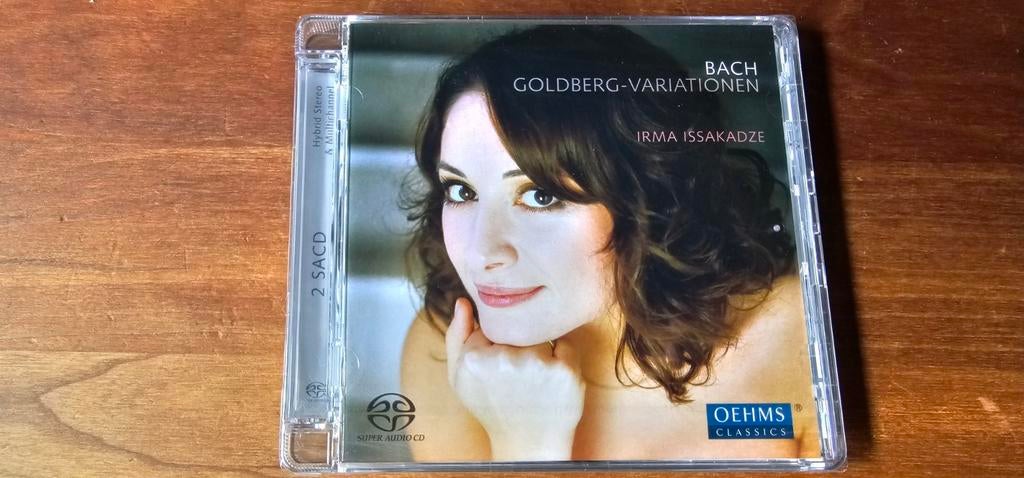 Irma Issakadze Goldberg Variations 2-sacd nieuw, Ophalen of Verzenden, Plaatje