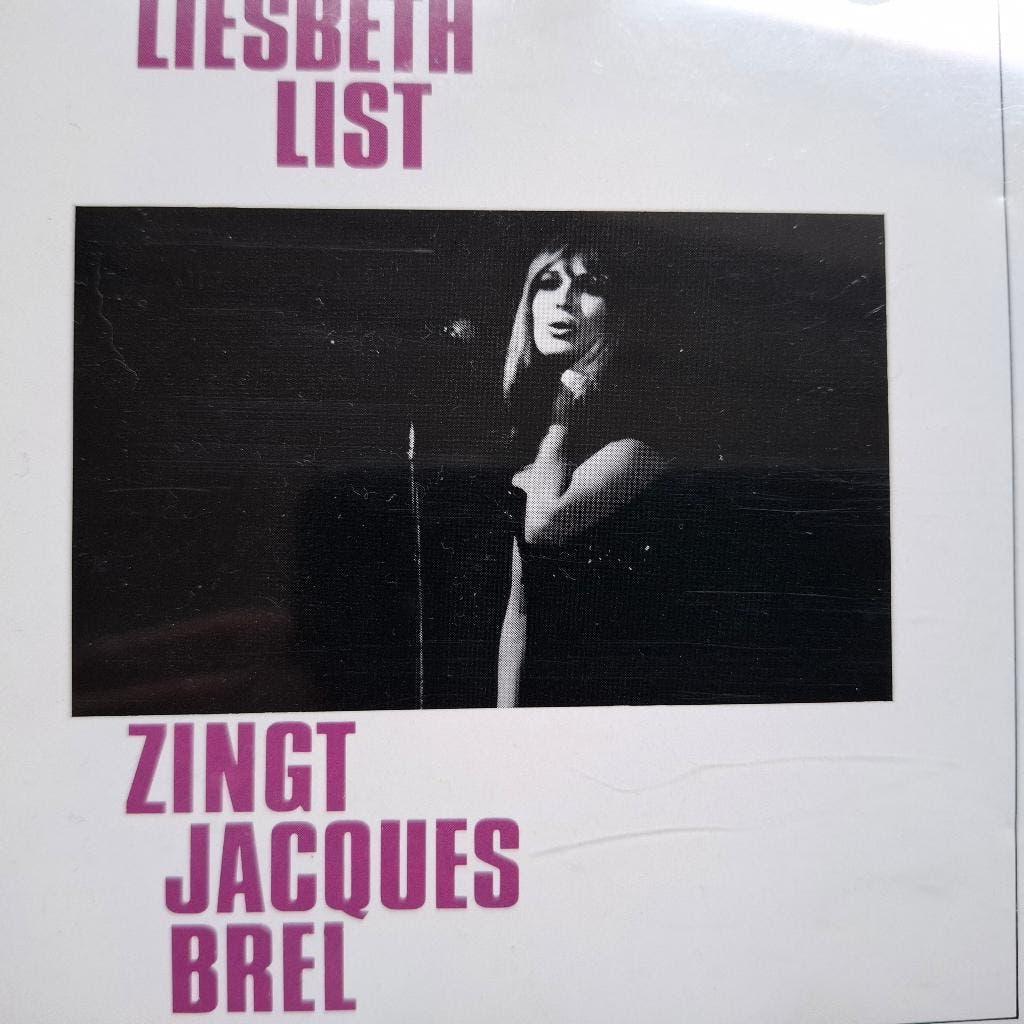 LIESBETH LIST ZINGT JACQUES BREL, Ophalen of Verzenden, Zo goed als nieuw, Pop