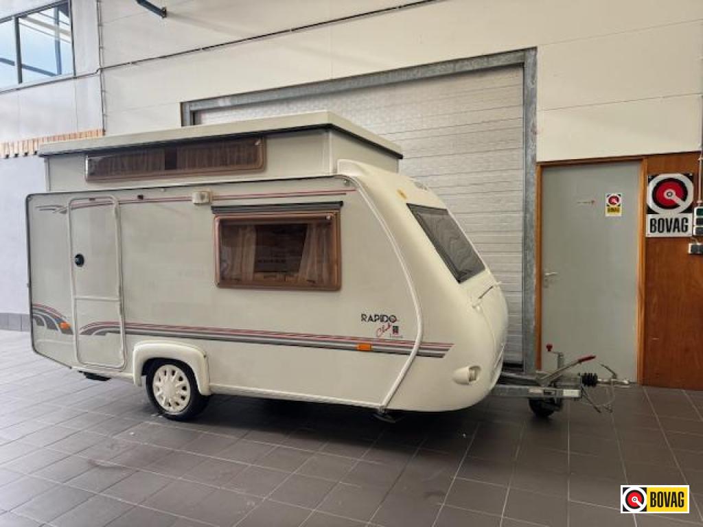 Rapido Club 31TDL met Fortex tent + luifel, Caravans en Kamperen, Caravans, Overige typen, Tot en met 2, Rapido, 500 - 750 kg