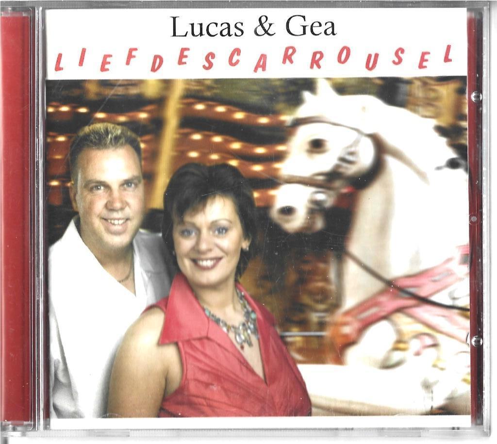 CD: Lucas & Gea - Liefdescarrousel, Cd's en Dvd's, Ophalen of Verzenden, Zo goed als nieuw, Levenslied of Smartlap