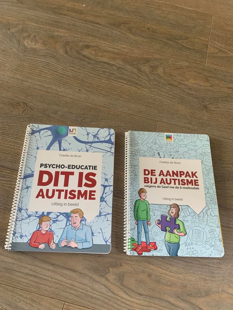 2 boeken over autisme van Colette de Bruin, Boeken, Ophalen, Zo goed als nieuw