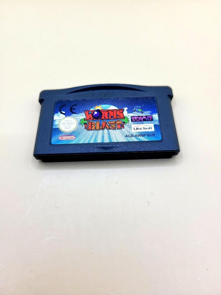 Worms Blast - Nintendo Game Boy Advance, Nintendo support, 1 speler, Ophalen of Verzenden, Zo goed als nieuw
