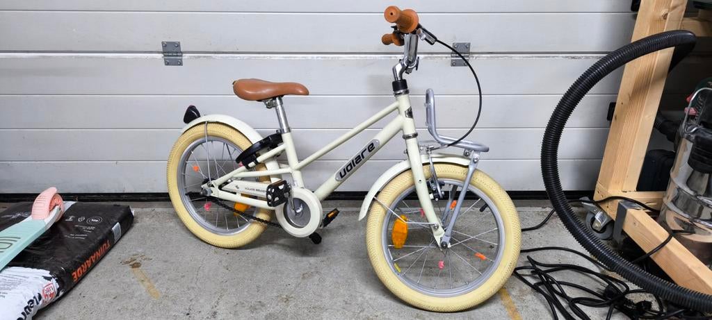 Volare Melody Kinderfiets - 18 inch - Zandkleurig, Fietsen en Brommers, Fietsen | Meisjes, Zo goed als nieuw, 18 inch, Ophalen of Verzenden