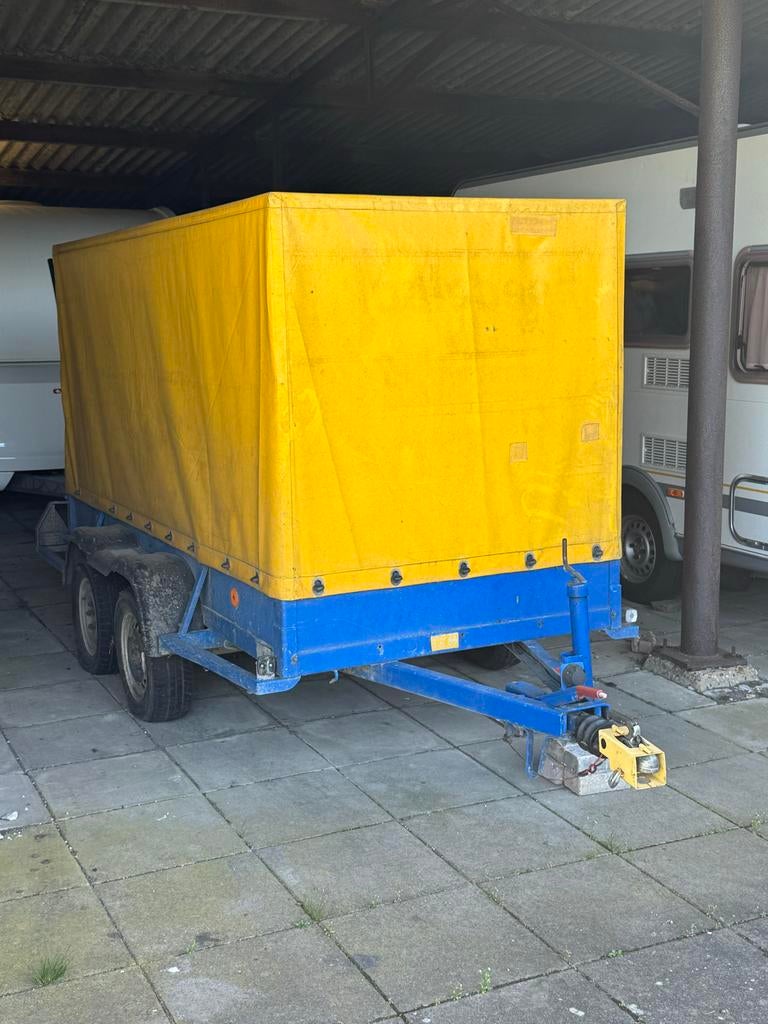 Stukadoors plafondsteiger 40m2 met tandemasser huif, Doe-het-zelf en Verbouw, Steigers, Ophalen of Verzenden, Gebruikt, Rolsteiger of Kamersteiger