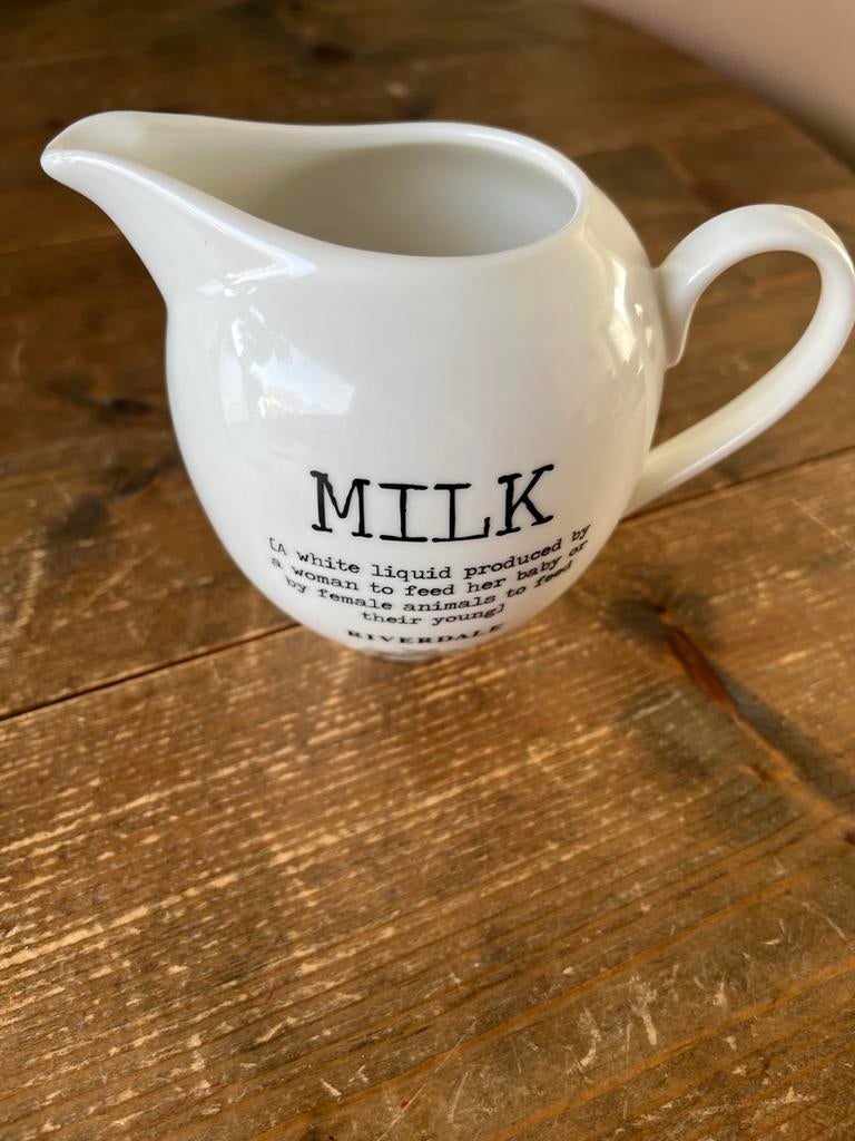 Riverdale melkkannetje - Nieuwstaat, Ophalen of Verzenden, Nieuw