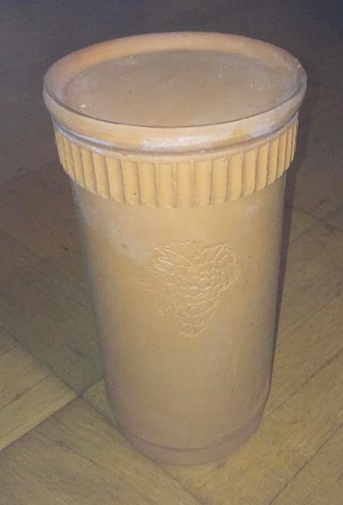 Terracotta wijnkoeler koeler ijskoeler ijs wijn 6e, Ophalen of Verzenden, Zo goed als nieuw
